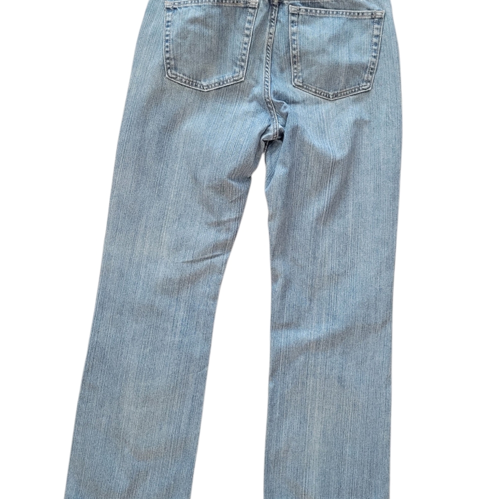 Lands End Bundle Of 3 Light Blue Men’s Straight-Leg Jeans - Picture 14 of 16